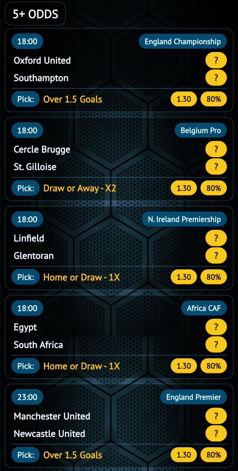Get today football betting tips with 5+ odds safe accumulator predictions. Expert analysis, high-confidence picks and daily soccer predictions.