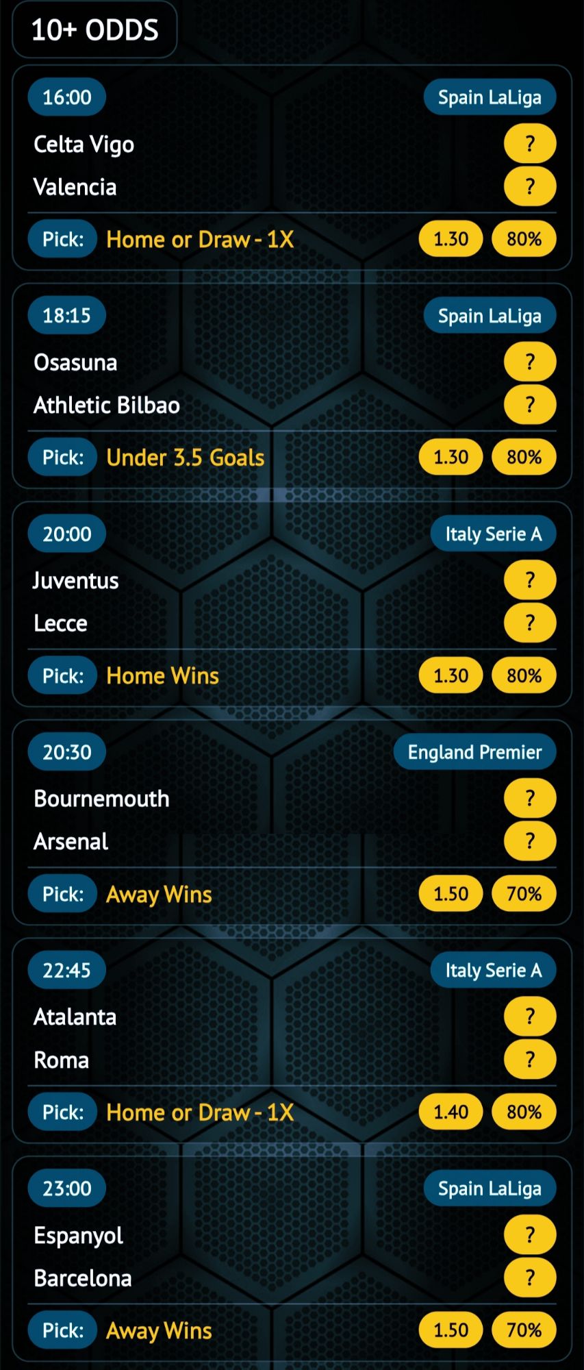 Today Soccer 10+ Odds Betting Tips – Safe Football Predictions by Sharpshotbets