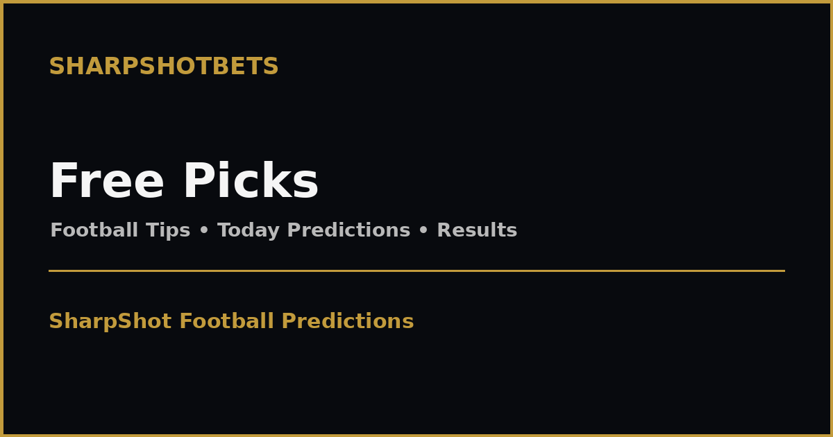 Free Football Predictions